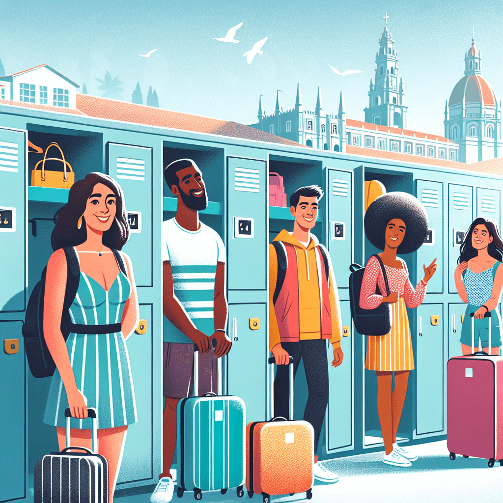 Bagagem de viagem em Braga, perto do terminal