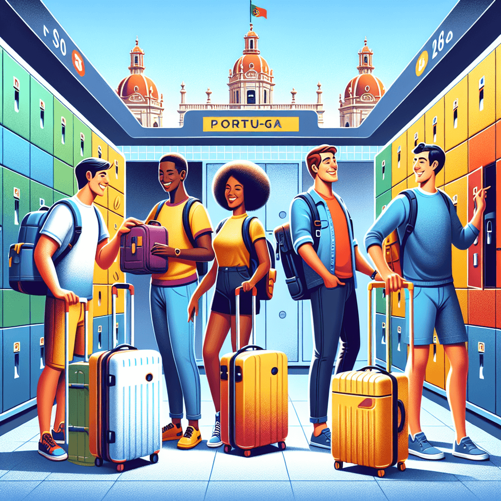 Lockers para malas em Alcantara - Lisboa