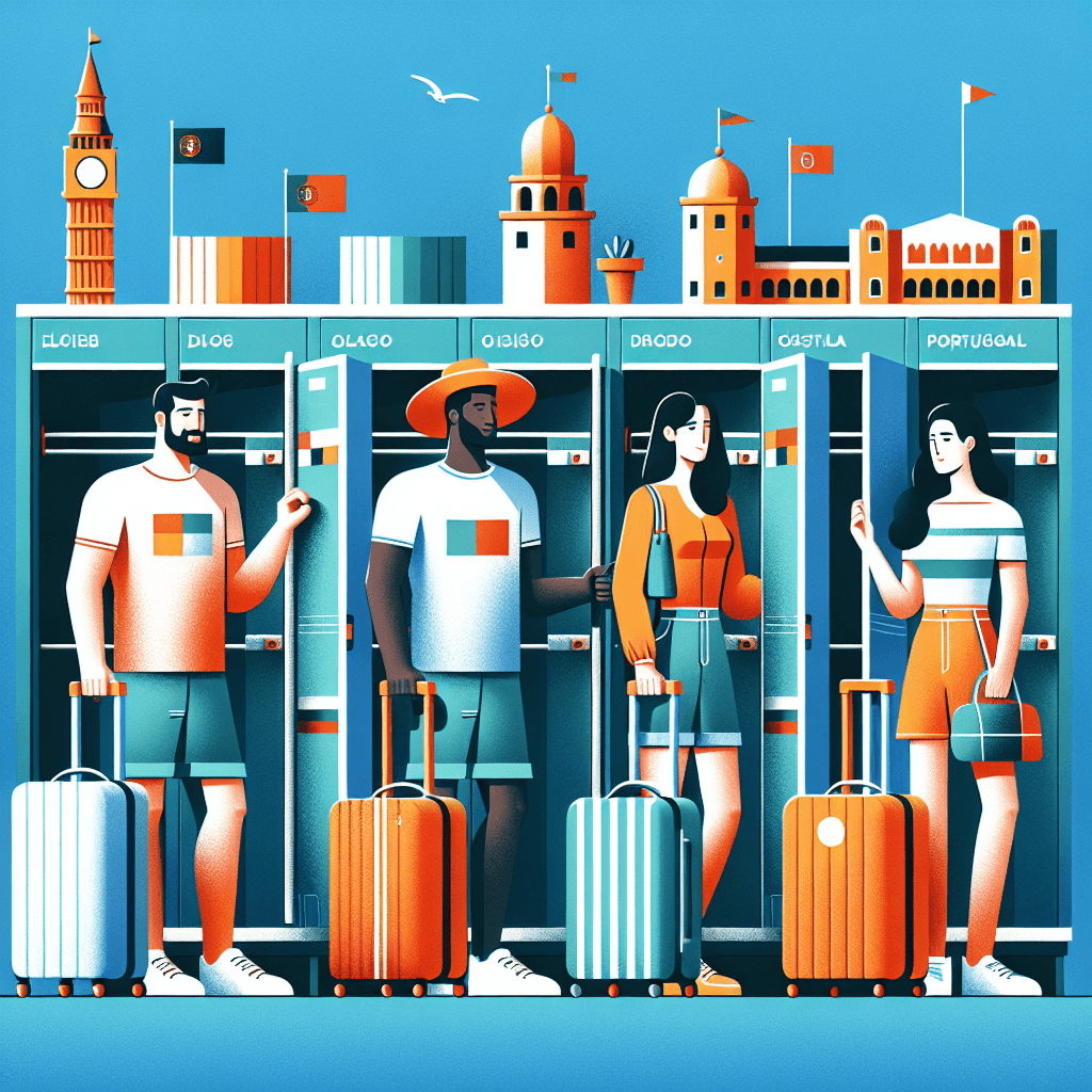 Lockers para malas em Graca - Lisboa