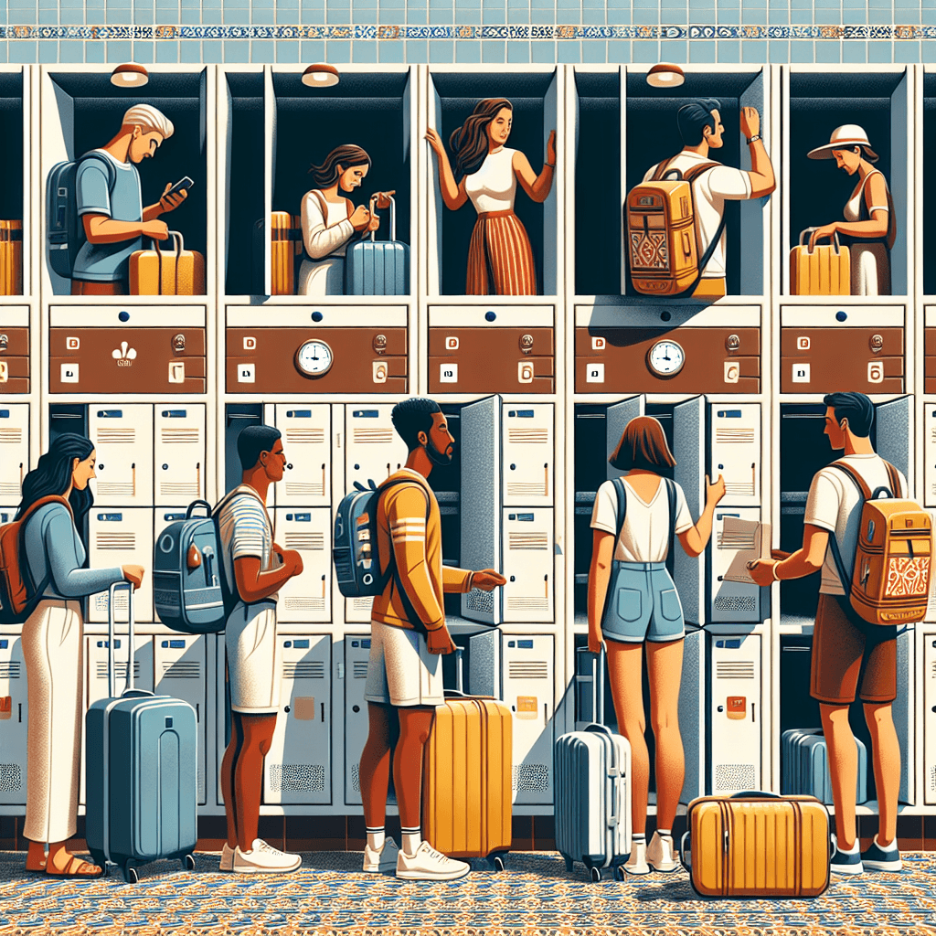 Lockers para malas em Praca de Espanha - Lisboa